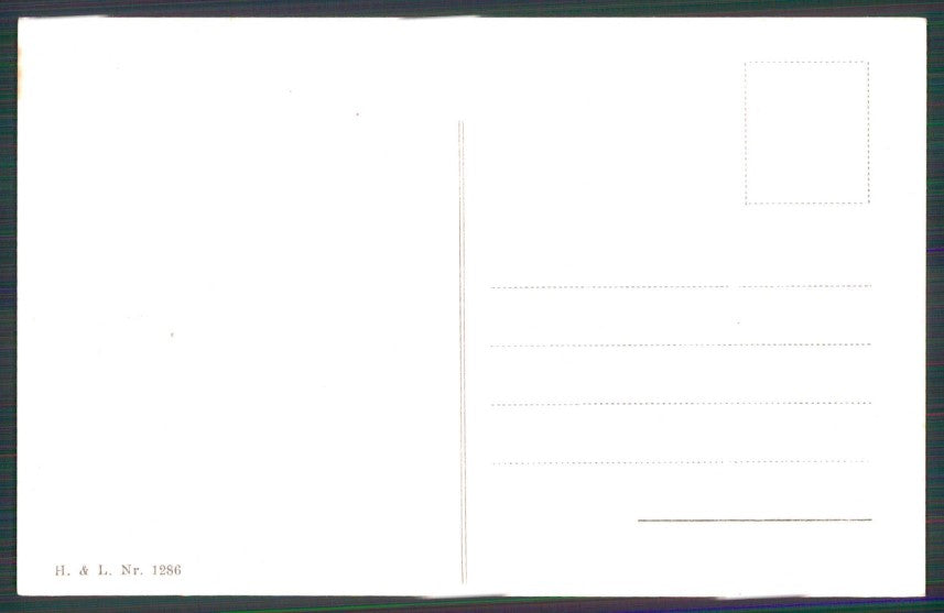Dressed Monkey 1 January Januar serie 1286 postcard TC4682 – retro