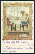 Artist Signed P. Ebner Children M M Vienne 1158 postcard TC4698 – fronte