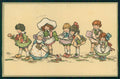 Artist Signed Marsh Children Dondorf 443 postcard TC4704 – fronte