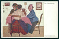 Artist Signed Lady Man Kaiser Felice Desclabissac Die Unterhaltung 506 pc TC4708 – fronte
