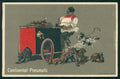 Advertising Continental Pneumatic Ausstellung 1914 Dog postcard TC4795 – fronte
