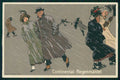 Advertising Continental Regenmantel Couple postcard TC4798 – fronte