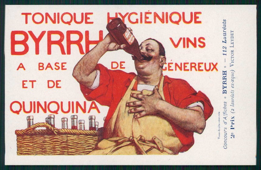Artist Signed Victor Leydet Advertising Byrrh postcard TC4835 – fronte