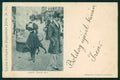 Artist Signed Bluhm Lady Graet Dane Dog Meggendorfer Blatter 511 postcard TC4869 – fronte