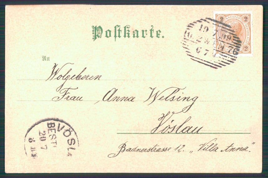 Artist Signed Mukarovsky Lady Meggendorfer Blatter 9 postcard TC4872 – retro