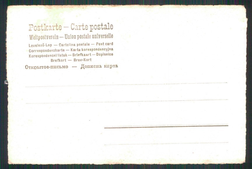 Artist Signed Kratky Viennoise Fairy Lady Pig Man serie 1097 postcard TC4998 – retro