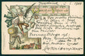 Artist Signed W. Haller Gnomo Gnome Zwerge Dwarf postcard TC5081 – fronte