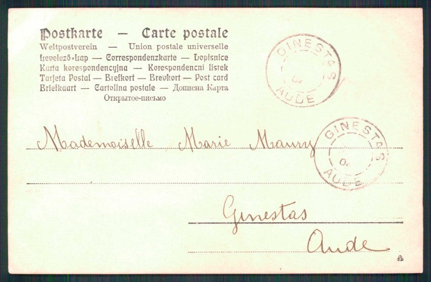 Artist Signed OPF Landscape postcard TC5109 – retro