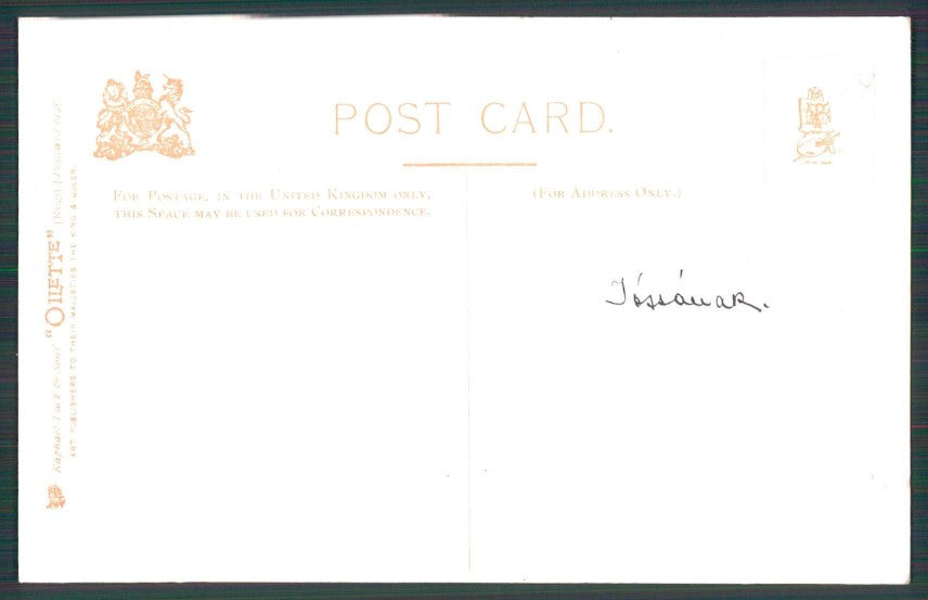 Artist Signed Hamish Duncan Scottish Boy Comic Tuck serie 6148 postcard TC5174 – retro