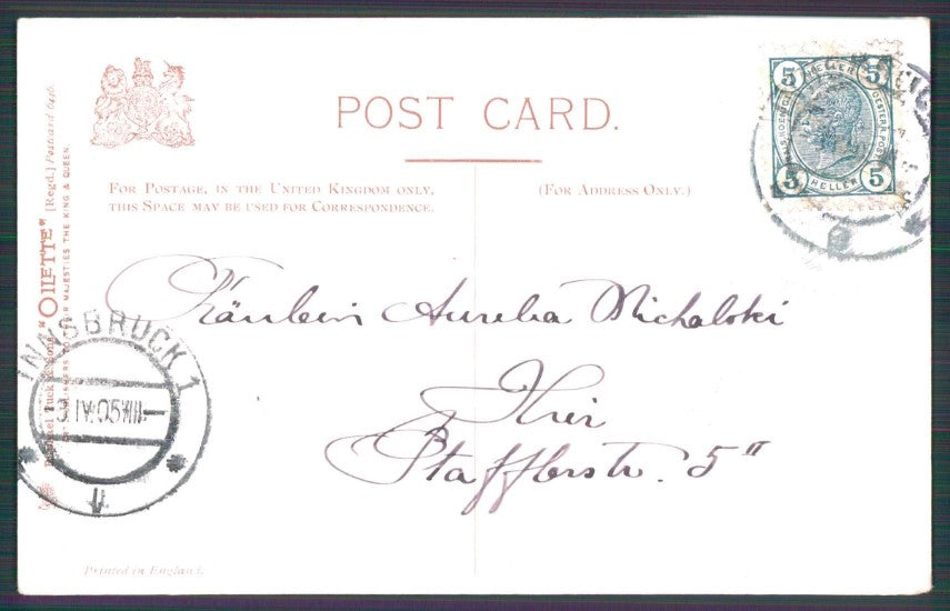 Artist Signed Hamish Duncan James Allan Comic Tuck serie 6446 postcard TC5175 – retro