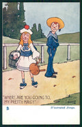 Artist Signed Hamish J. A. Duncan Children Comic Tuck serie 6456 postcard TC5177 – fronte