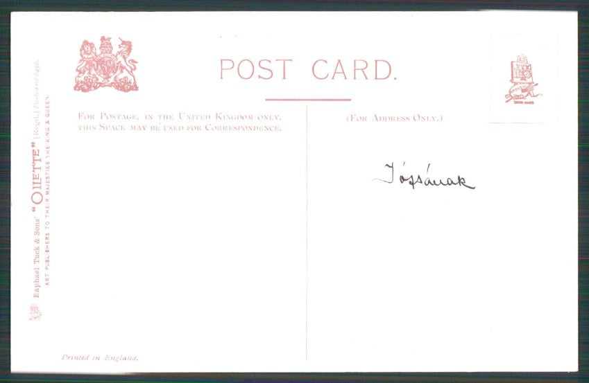 Artist Signed Hamish J. A. Duncan Children Comic Tuck serie 6456 postcard TC5177 – retro