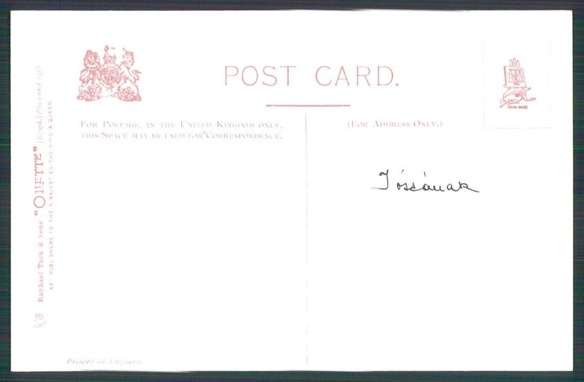 Artist Signed Hamish J. A. Duncan Children Comic Tuck serie 6456 postcard TC5178 – retro