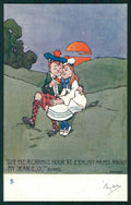 Artist Signed Hamish J. A. Duncan Children Comic Tuck serie 6148 postcard TC5180 – fronte