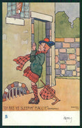 Artist Signed Hamish J. A. Duncan Children Comic Tuck serie 6148 postcard TC5181 – fronte