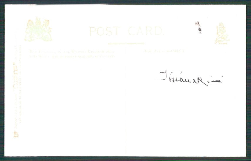 Artist Signed Hamish Duncan Scottish Boy Comic Tuck serie 6148 postcard TC5182 – retro