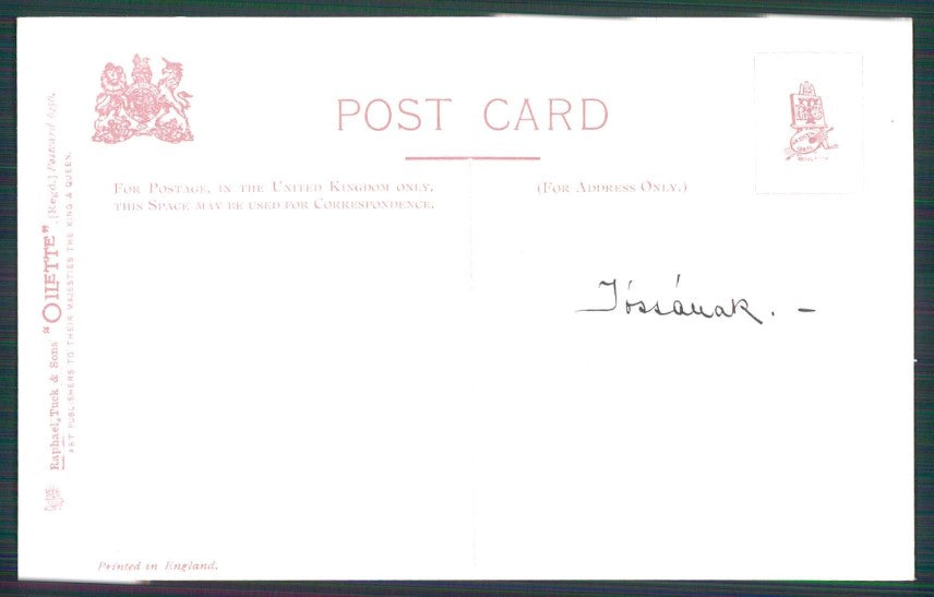 Artist Signed Hamish J. A. Duncan Children Comic Tuck serie 6456 postcard TC5190 – retro