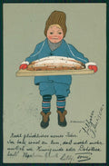 Artist Signed S. Caspari Children postcard TC5198 – fronte