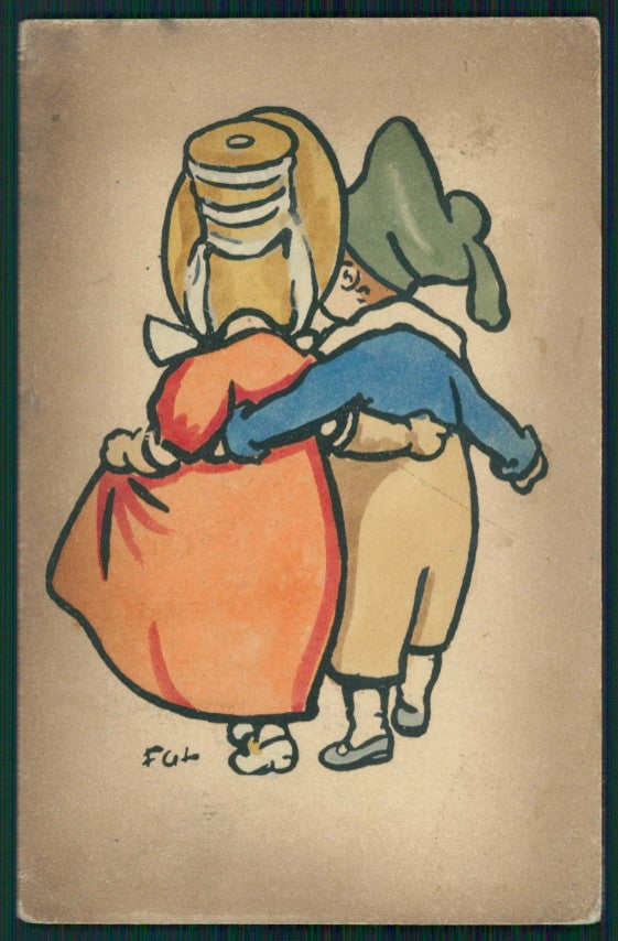 Artist Signed Children M M Vienne serie 358 postcard TC5200 – fronte