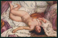 Artist Signed Quinsac Risque Nude Lady serie 79 postcard TC5263 – fronte