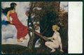 Artist Signed F. Stuck Risque Nude Lady serie 179 postcard TC5269 – fronte