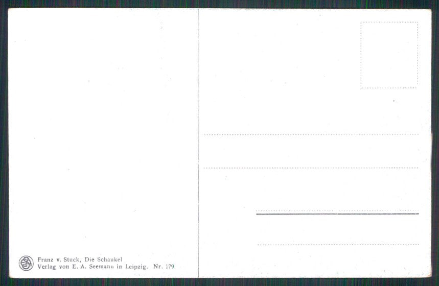 Artist Signed F. Stuck Risque Nude Lady serie 179 postcard TC5269 – retro