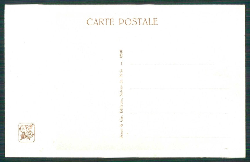Artist Signed W. Ablett Risque Nude Lady serie 0246 Salon Paris postcard TC5336 – retro