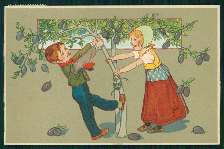 Artist Signed Roth Hermann Children Meissner Buch serie 1342 postcard TC5860 – fronte