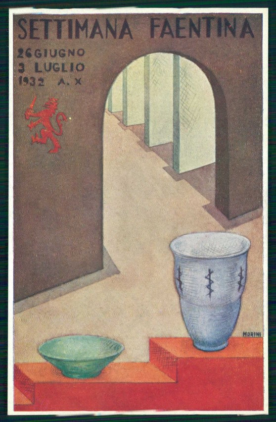 Ravenna Faenza Morini Settimana Faentina 1932 cartolina TC6071 – fronte