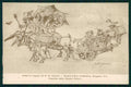 Bergamo Galizzi Mostra Arte Umoristica 1913 Brigata Orobica cartolina TC6074 – fronte