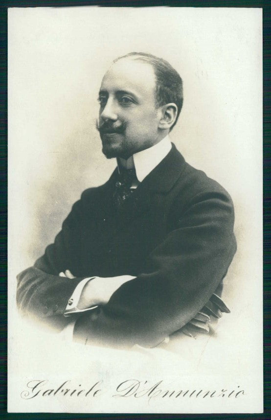 Gabriele D'Annunzio Alterocca Foto cartolina TC6121 – fronte