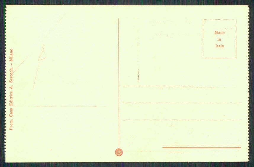 Venezia città Società Autoscafi Gite Estuario Soira PIEGA cartolina TC6128 – retro