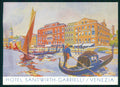 Venezia città Hotel Sandwirth Gabrielli Rendl Pubblicitaria FG cartolina TC6130 – fronte