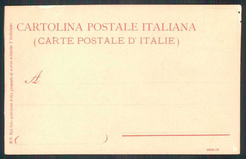 Napoli città Daniele Weidlich Pubblicitaria ABRASA cartolina TC6169 – retro