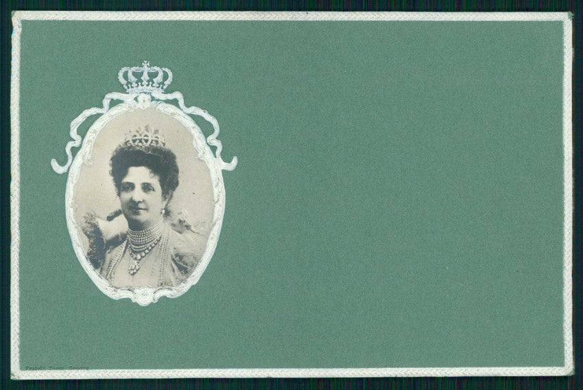 Reali Italian Royalty Regina Margherita Savoia OPF Foto cartolina TC6195 – fronte