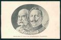 Reali Royalty Kaiser Wilhelm II Franz Joseph I von Osterreich cartolina TC6198 – fronte