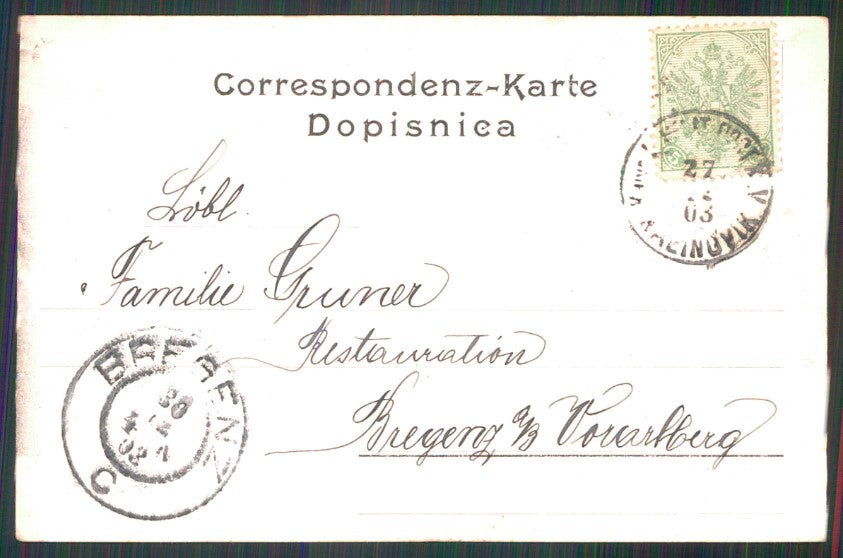 Bosnia Erzegovina Sarajevo Markt Platz Mercato cartolina TC6199 – retro