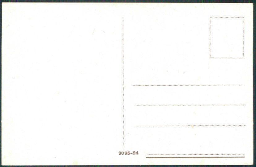 Religione San Bruno ? Teschio Corona Gigli Santino Holy Card cartolina TC6267 – retro