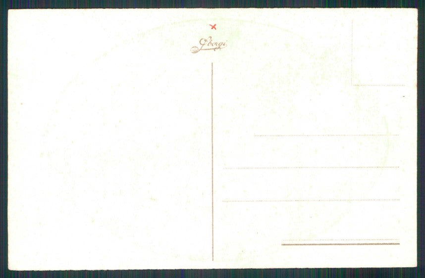 Artist Signed Scattina Art Deco Civetterie Castellane Sborgi cartolina TC6350 – retro