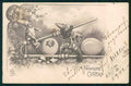 Artist Signed Gnomi Gnome Zwerge Dwarf Easter E S D 8089 cartolina TC6454 – fronte