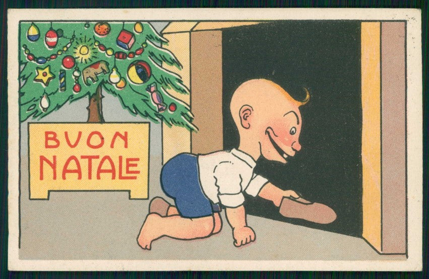 Artist Signed Cirillo Christmas Natale serie 2396 cartolina TC6477 – fronte