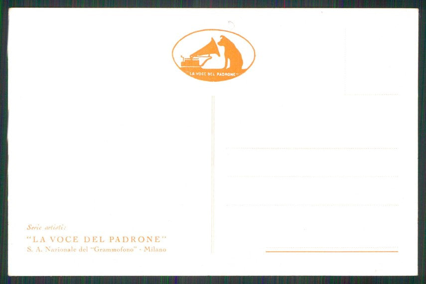Artist Signed Nanni Art Deco Musica Opera T. Schipa Tenore cartolina TC6485 – retro