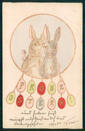 Easter Rabbit Egg Buona Pasqua cartolina TC6517 – fronte