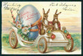 Easter Humanized Rabbit Egg Buona Pasqua cartolina TC6527 – fronte