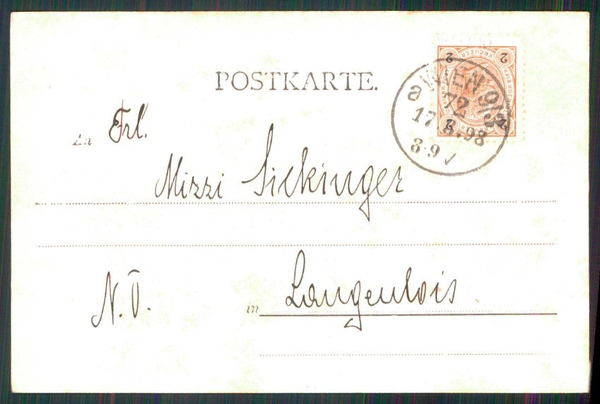 Artist Signed F. Doubek Angel Ackermann serie 423 cartolina TC6606 – retro