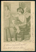 Artist Signed F. Doubek Angel Ackermann serie 633 cartolina TC6607 – fronte