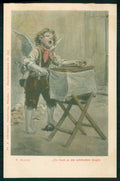 Artist Signed F. Doubek Angel Ackermann serie 808 cartolina TC6609 – fronte