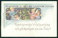 Artist Signed Christmas Angel CREASED cartolina TC6623 – fronte