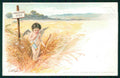 Artist Signed E. Docker Angel Cupid Art Nouveau serie XII cartolina TC6631 – fronte