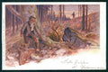 Artist Signed E. Docker Hunt Jagd Caccia serie XIV cartolina TC6696 – fronte